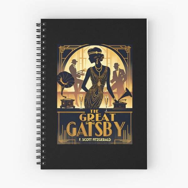 Item preview, A Vintage  Of The Great Gatsby - F. Scott Fitzgerald   Oversized designed and sold by FashionsCarria.