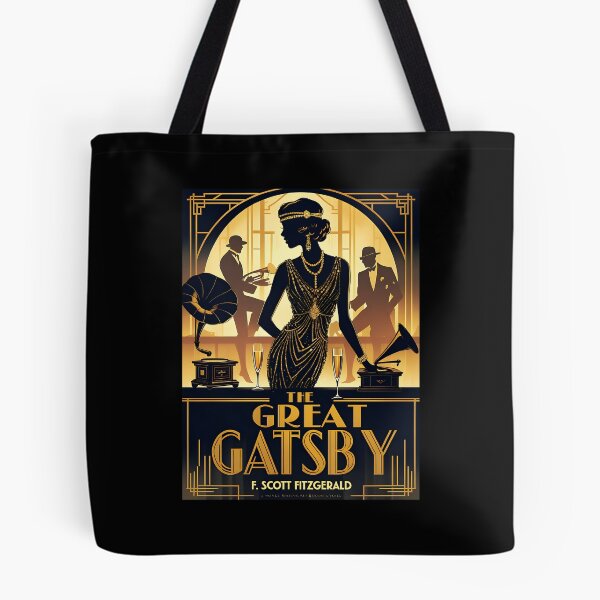Item preview, A Vintage  Of The Great Gatsby - F. Scott Fitzgerald   Oversized designed and sold by FashionsCarria.