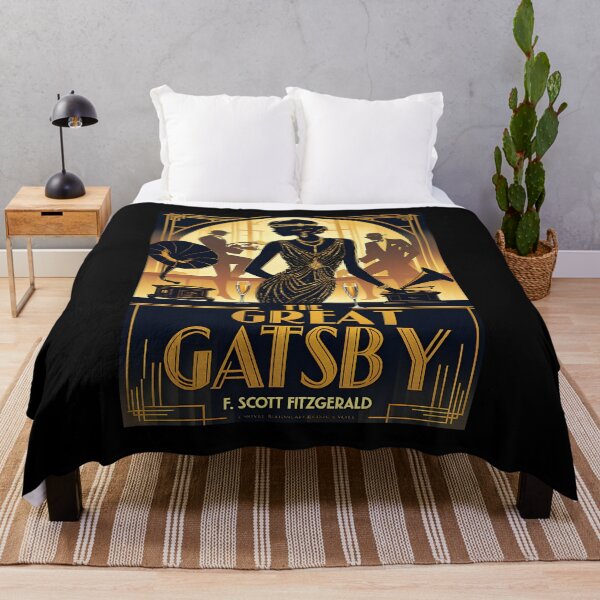 Item preview, A Vintage  Of The Great Gatsby - F. Scott Fitzgerald   Oversized designed and sold by FashionsCarria.