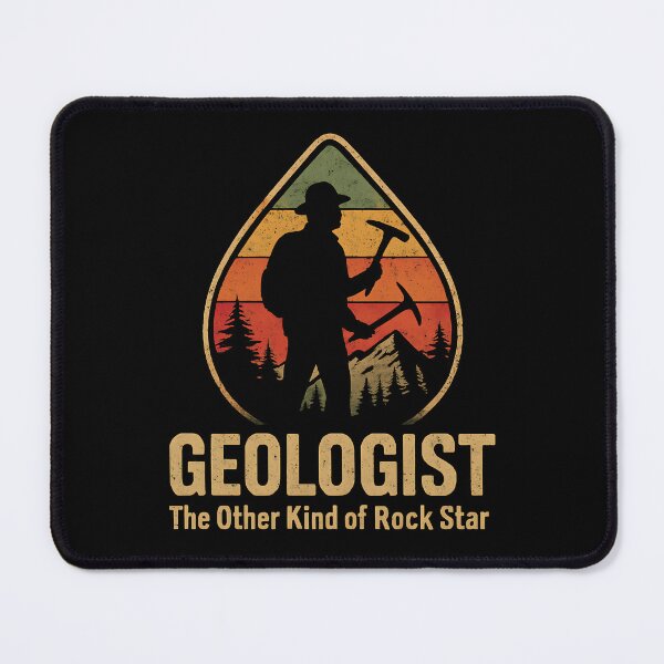 Item preview, Geologist The Other Kind of Rock Star Retro Vintage designed and sold by tmerchtrends.