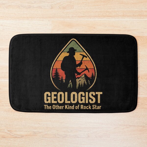 Item preview, Geologist The Other Kind of Rock Star Retro Vintage designed and sold by tmerchtrends.
