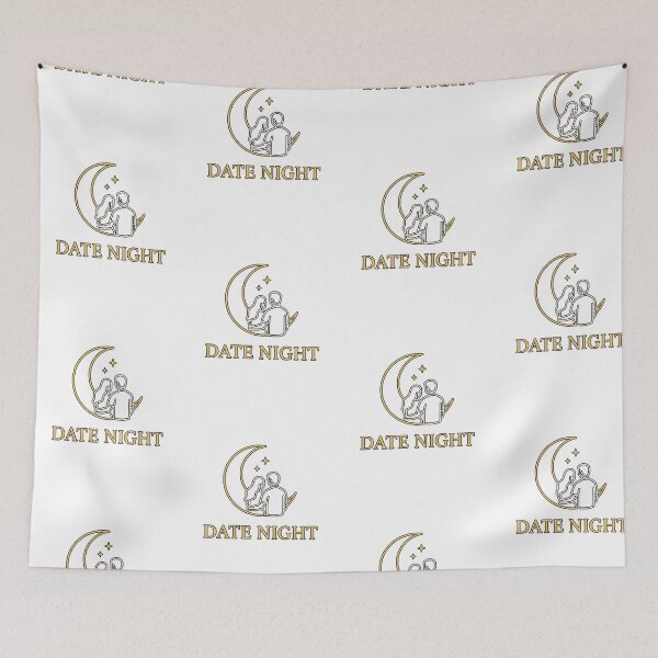 Item preview, Date Night Minimalist Moon Logo designed and sold by Sitred123.