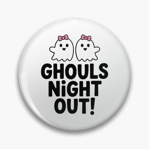 Item preview, Ghouls Night Out! Cute Ghost Pun designed and sold by PMCreative.