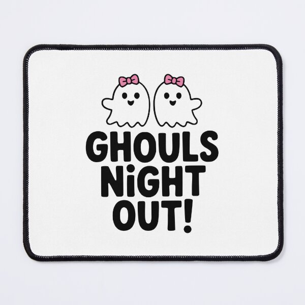 Item preview, Ghouls Night Out! Cute Ghost Pun designed and sold by PMCreative.