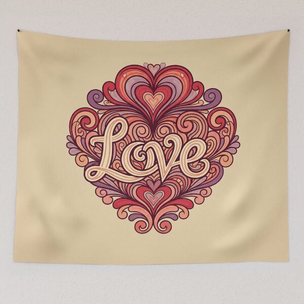Item preview, Intricate Love Art designed and sold by Owcomm.