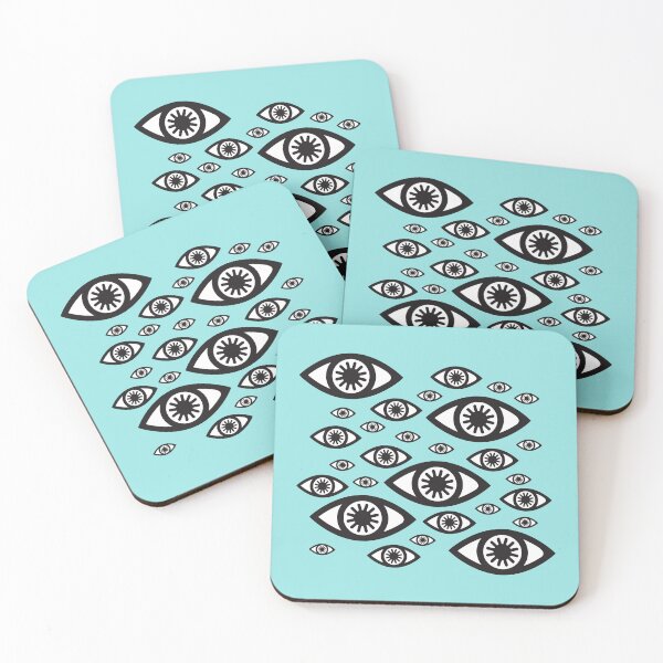 Item preview, The Eyes Are Watching (black and white version) designed and sold by Artwork by Daniel Adams.