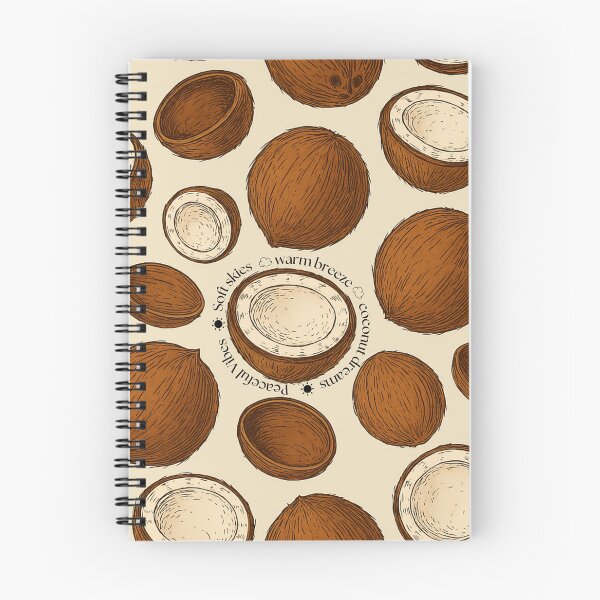 Item preview, Coconut Dream – Tropical Summer Seamless Pattern designed and sold by RiendeersDEAR.