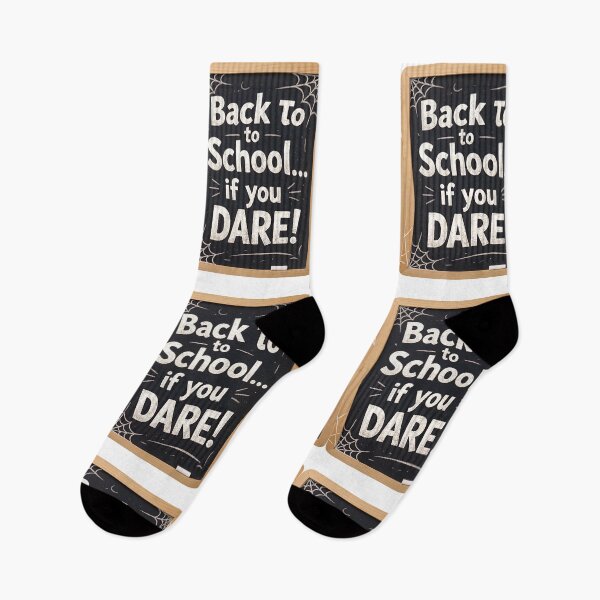 Item preview, Back to school challenges with a playful twist featuring a chalkboard sign designed and sold by SpaceartLilu.