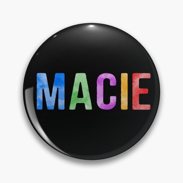 Item preview, Macie Name Bright Colors designed and sold by Jeallan Designs.
