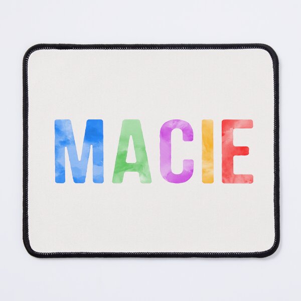 Item preview, Macie Name Bright Colors designed and sold by Jeallan Designs.