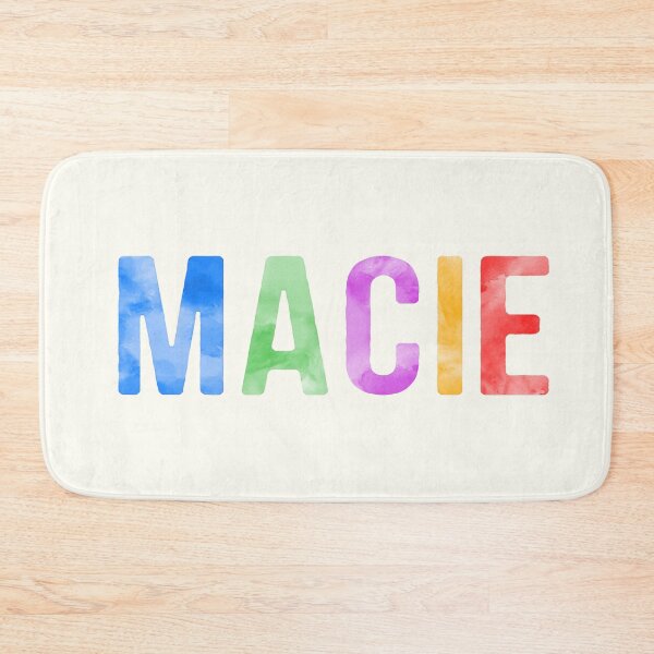 Item preview, Macie Name Bright Colors designed and sold by Jeallan Designs.