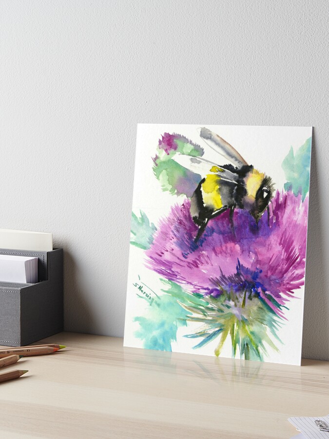 Country Honey Bee Wall Decor Set of 4