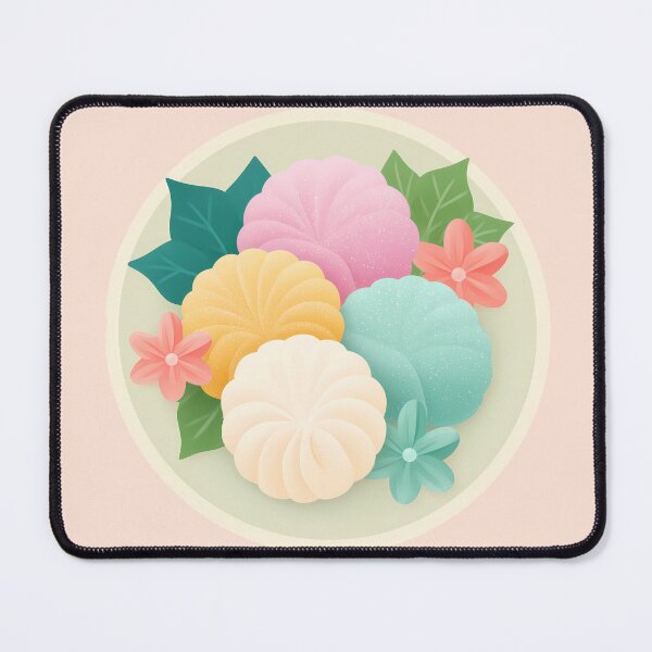 Item preview, Colorful Wagashi – Traditional Japanese Sweets designed and sold by BobaBunny76.