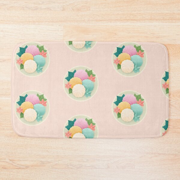 Item preview, Colorful Wagashi – Traditional Japanese Sweets designed and sold by BobaBunny76.