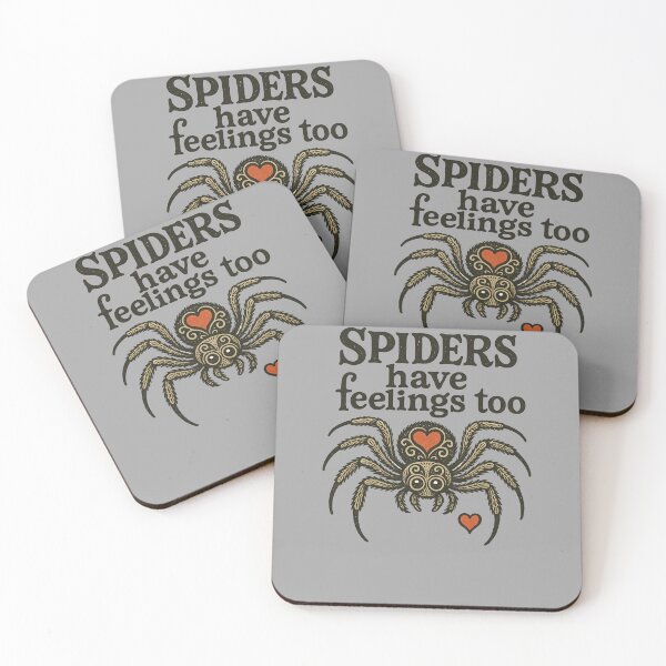 Item preview, Spiders Have Feelings Too Funny Creepy Cute Insect Design designed and sold by FrictionMaxxing.