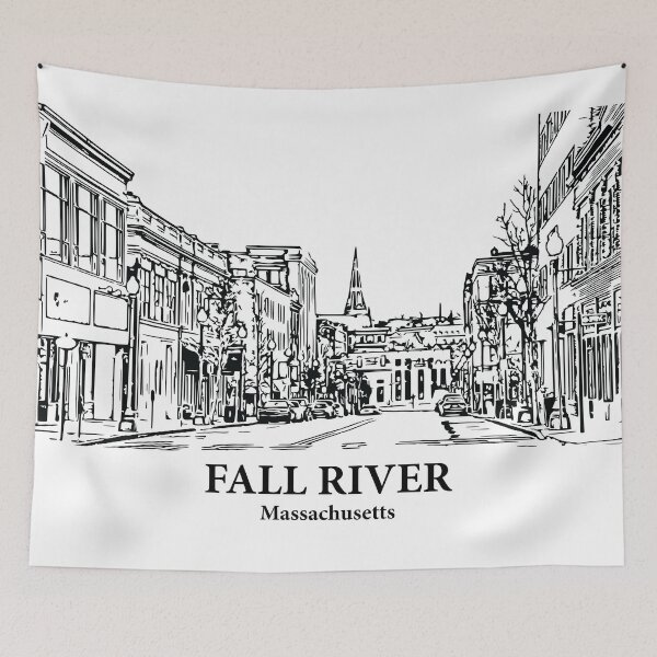 Item preview, Fall River - Massachusetts designed and sold by Lakeric Cityscapes.