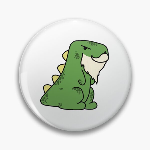 Item preview, Old dinosaur Dino with beard designed and sold by MatyldaJ.