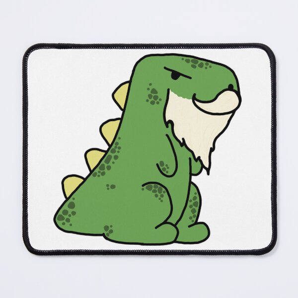 Item preview, Old dinosaur Dino with beard designed and sold by MatyldaJ.