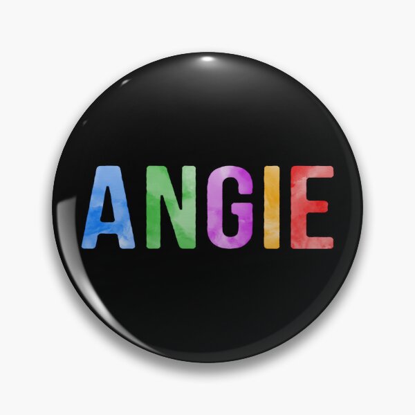 Item preview, Angie Name Bright Colors designed and sold by Jeallan Designs.