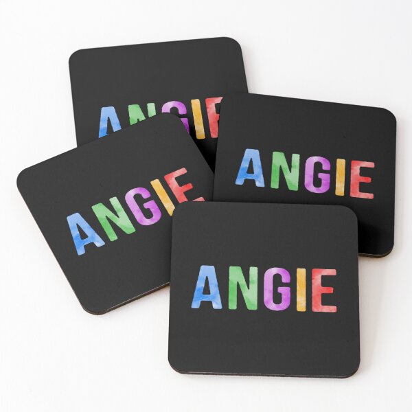 Item preview, Angie Name Bright Colors designed and sold by Jeallan Designs.