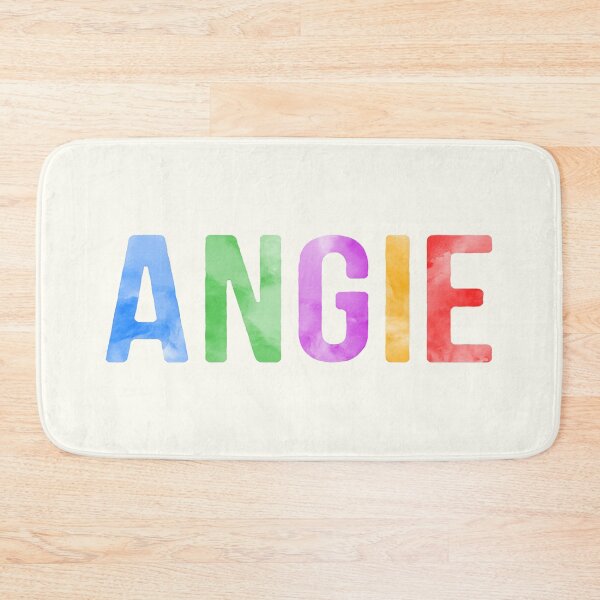 Item preview, Angie Name Bright Colors designed and sold by Jeallan Designs.