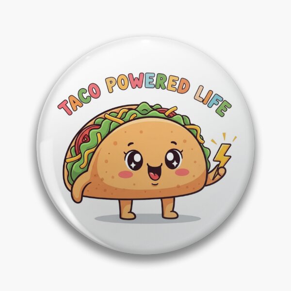 Item preview, Funny Cute Taco designed and sold by NiluDigiStudio.