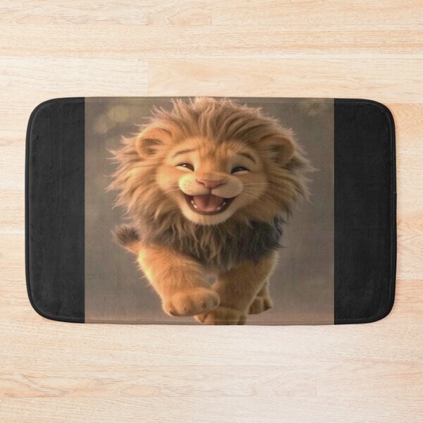 Item preview, The happy lion cub art work  designed and sold by NivyasArtistry.