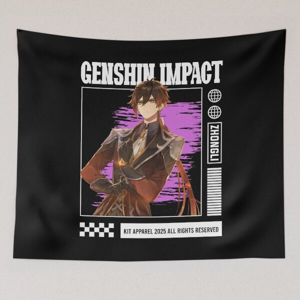 Item preview, Zhongli - Genshin Impact designed and sold by gontijoart.