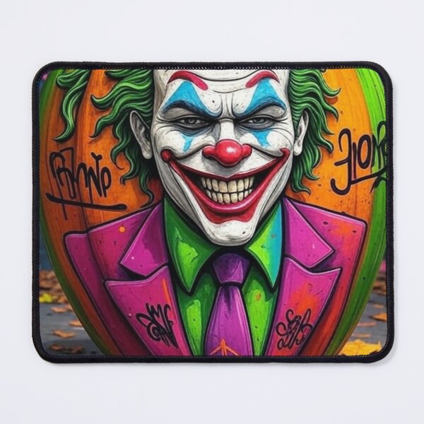 Item preview, Joker-Inspired Graffiti Art on Pumpkin designed and sold by BabbiVerse.