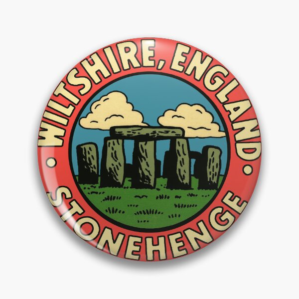 Item preview, Stonehenge Vintage Style Decal designed and sold by Decal Mania.