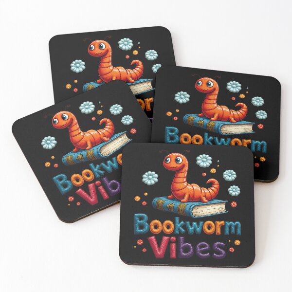 Item preview, Bookworm Vibes Cute Reading Design designed and sold by ArtDesignTp.