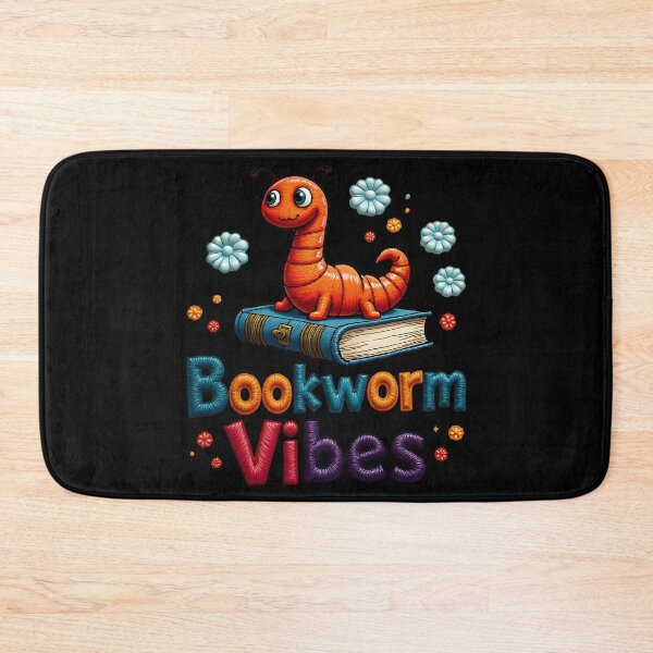 Artikelvorschau, Bookworm Vibes Süßes Lesedesign entworfen und verkauft von ArtDesignTp.
