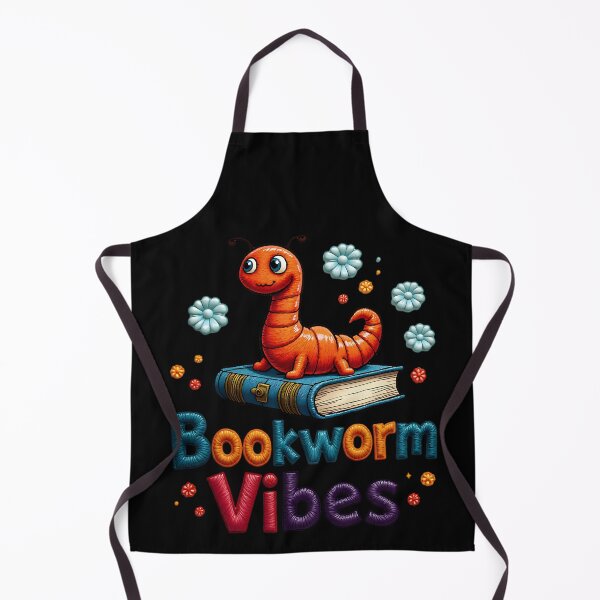 Item preview, Bookworm Vibes Cute Reading Design designed and sold by ArtDesignTp.