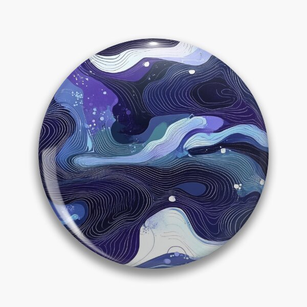 Item preview, Intertwined and Superimposed Quantum Waves designed and sold by MidArtForge.
