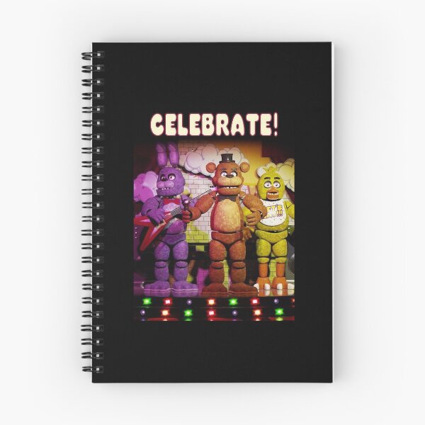 Aperçu de l'œuvre Célébrez - Five Nights At Freddy's Film classique 2023 créée et vendue par KamilleMann.