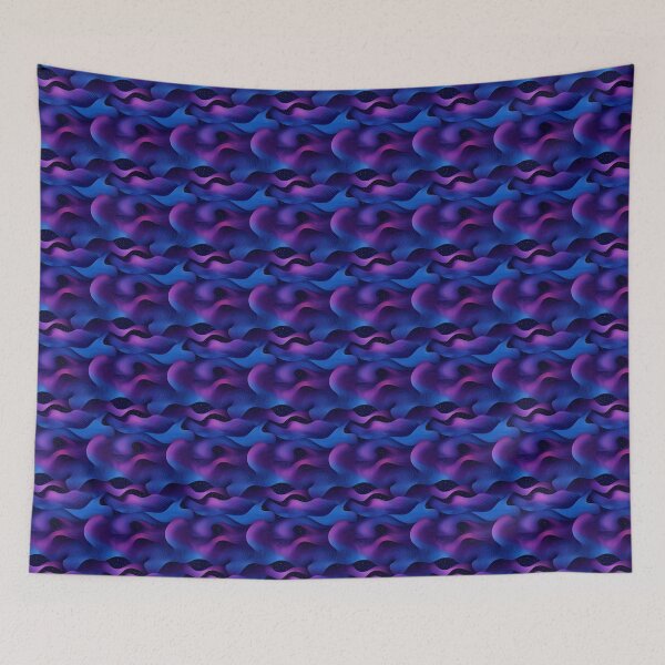 Item preview, Intertwined and Superimposed Quantum Waves designed and sold by MidArtForge.