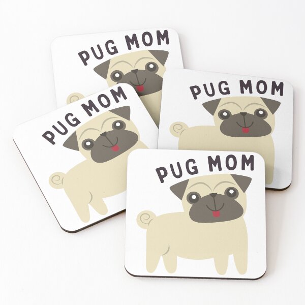 Item preview, Cute Pug Mom Design designed and sold by pixelRatz.