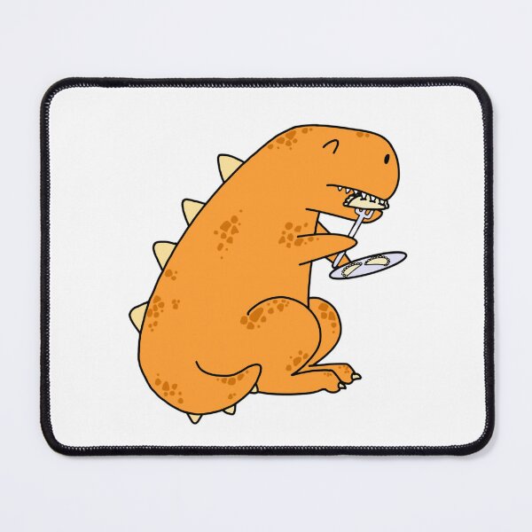 Item preview, Hungry Dino with dumplings  designed and sold by MatyldaJ.