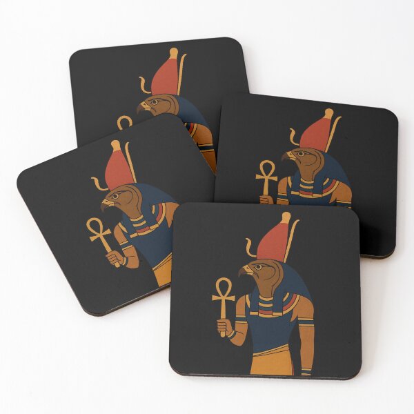 Item preview, Montu – Egyptian God of War | Ancient Warrior Deity Illustration designed and sold by Queen Cleopatra.