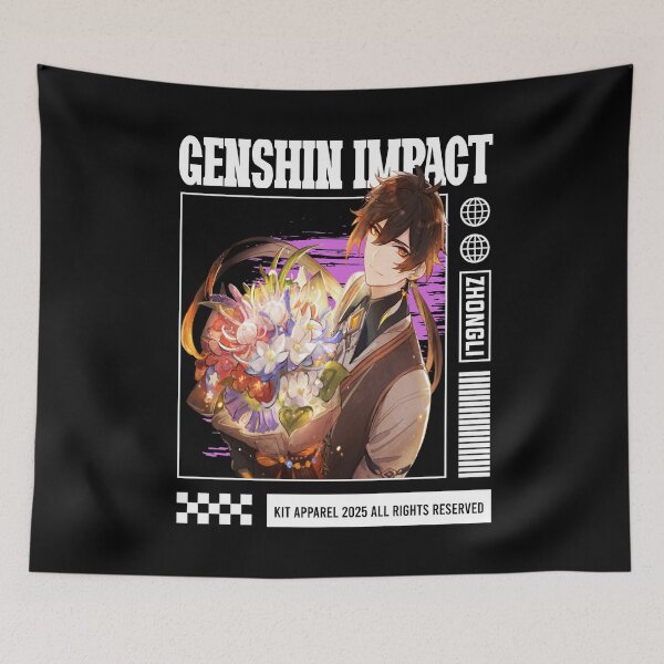 Item preview, Zhongli - Genshin Impact designed and sold by gontijoart.