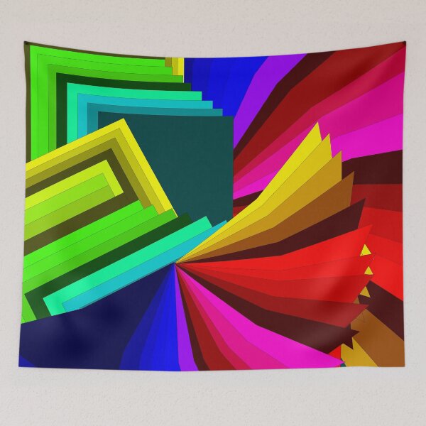 Item preview, Prismatic Vortex of Geometry designed and sold by Flower Magic .