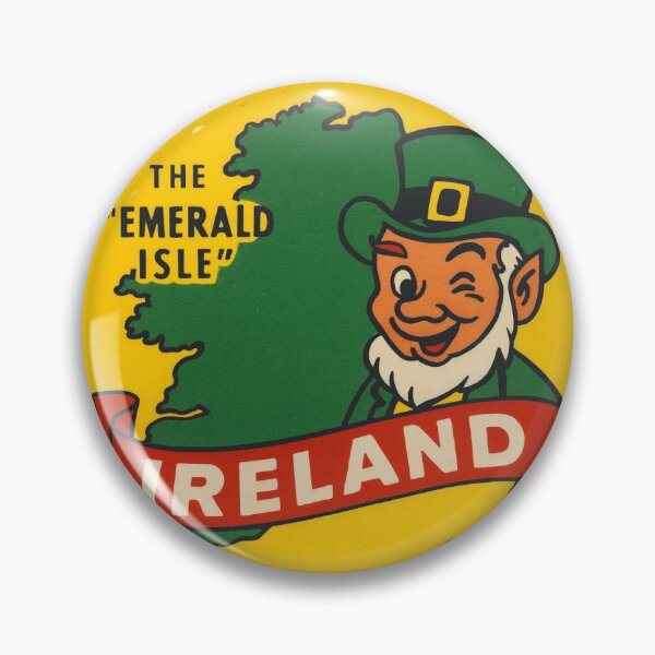Item preview, Emerald Isle Vintage Style Decal designed and sold by Decal Mania.