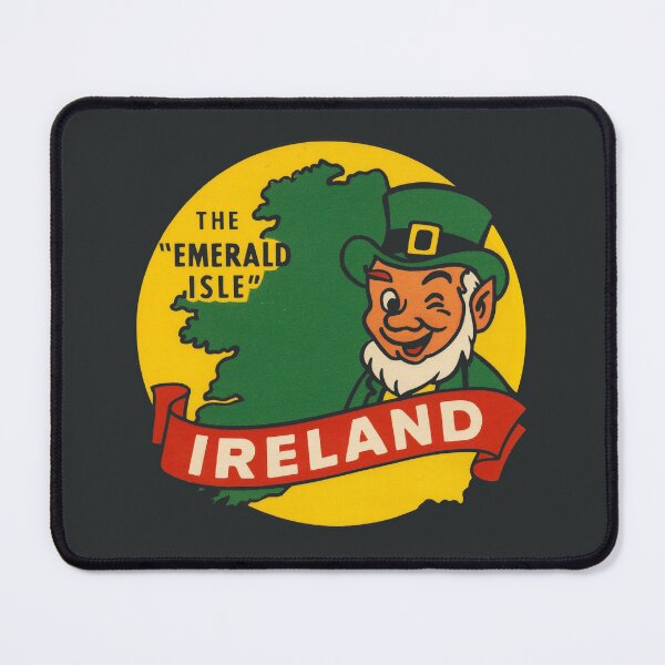 Item preview, Emerald Isle Vintage Style Decal designed and sold by Decal Mania.