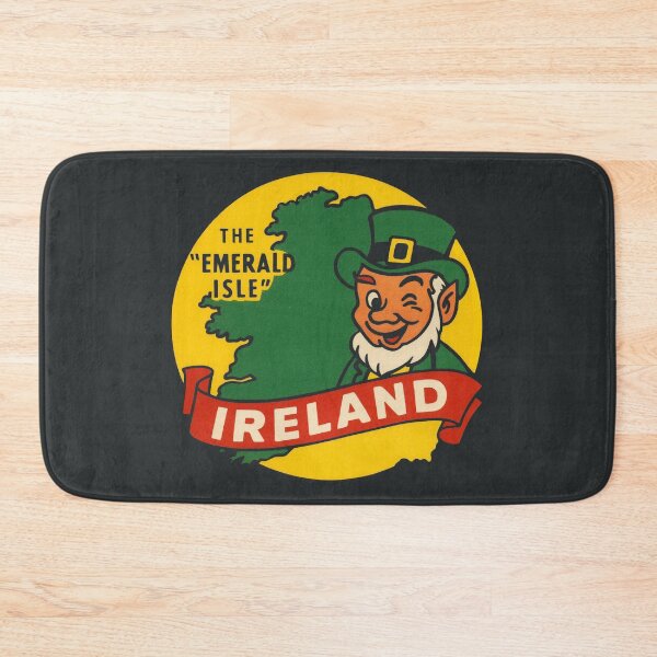 Item preview, Emerald Isle Vintage Style Decal designed and sold by Decal Mania.