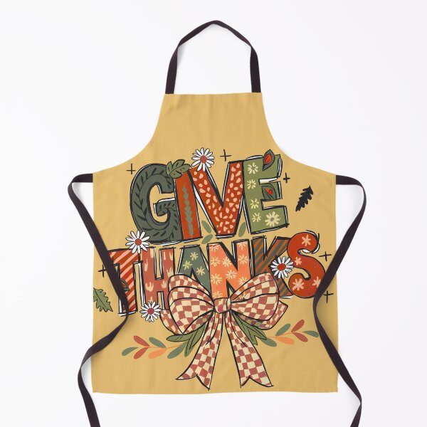 Item preview, Give Thanks Thanksgiving Quote with Bow – Rustic Autumn Typography Design designed and sold by Linda Roisum.