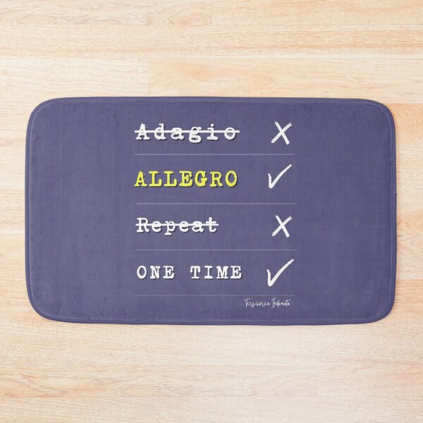 Item preview, Are You “Adagio” or “Allegro”? designed and sold by Tersicorea.Indomata.