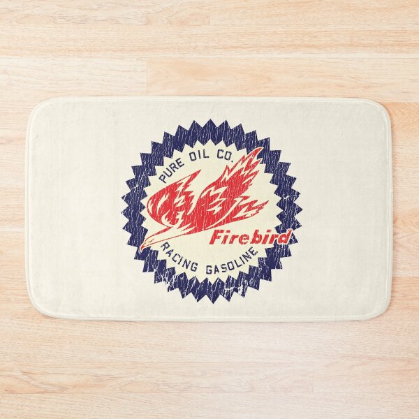 Item preview, Pure Oil firebird racing gasoline - aged, shop worn print designed and sold by retropetrol.