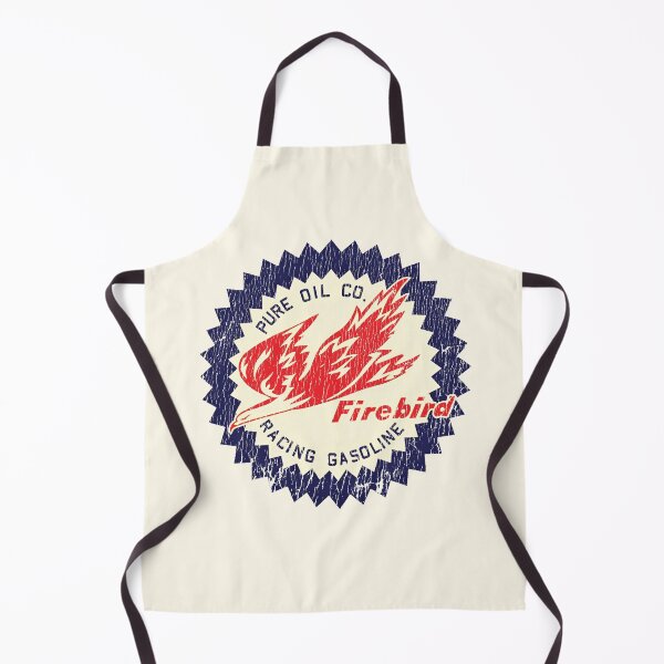 Item preview, Pure Oil firebird racing gasoline - aged, shop worn print designed and sold by retropetrol.