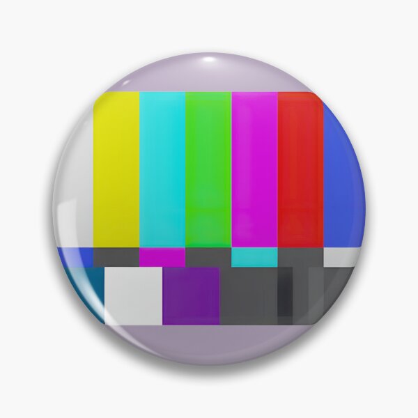 Item preview, Retro TV Test Pattern Chroma Bars | PERFECT GIFT FOR YOU AND FRIENDS designed and sold by TiffanyOwnbey.