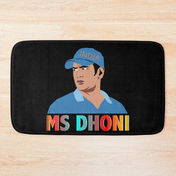 Item preview,  Ms Dhoni illustration designed and sold by ZooStateofMind.
